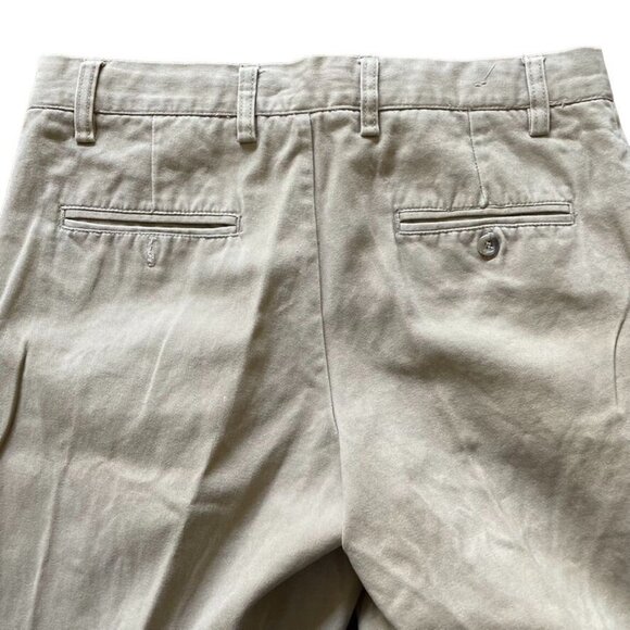 Mens Dress Pants Beige Slacks Size 32 Trousers Steve and Barry - Picture 7 of 7
